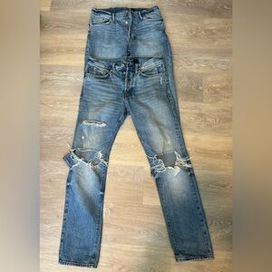 Two Pairs 30 x 32 H & M Denim